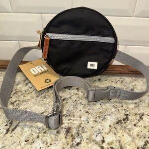 NWT - Crossbody Hip Fanny Pack Bag ORI London Bag Company Paddington D - BLACK